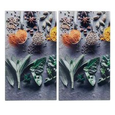 2Pc Stove Cover Protector