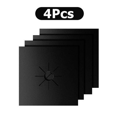 4pc gas stove protector burner - gas,