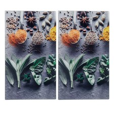 2Pc Stove Cover Protector