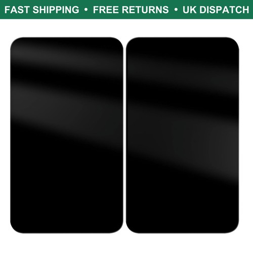 Stylish black tempered glass - black,