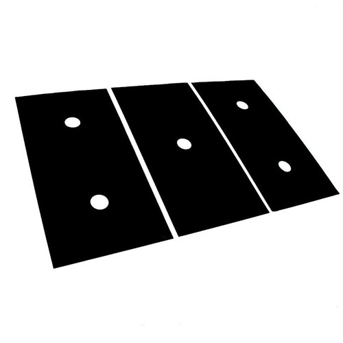 Gas hob protector holes - hob, 5