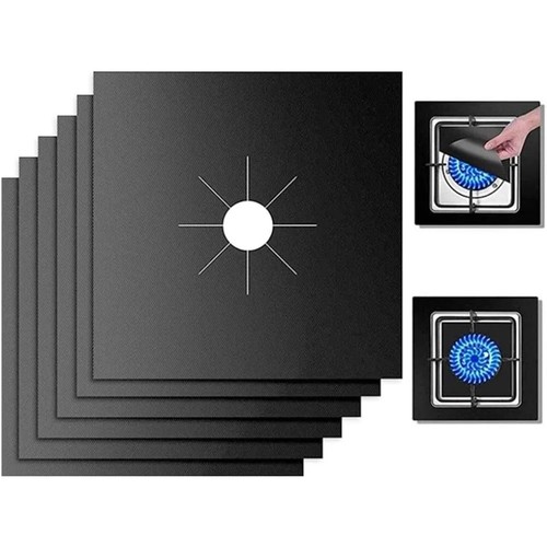 4pc reusable gas hob protector - reusable,