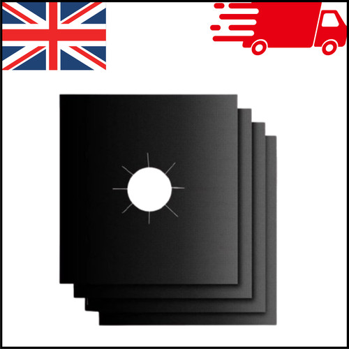 4pc reusable gas hob protector - gas,